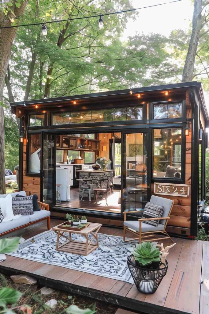 Tiny House Living Ideas to Maximize Space and Comfort 9 32 Outdoor Living Space Ideas for Tiny Homes