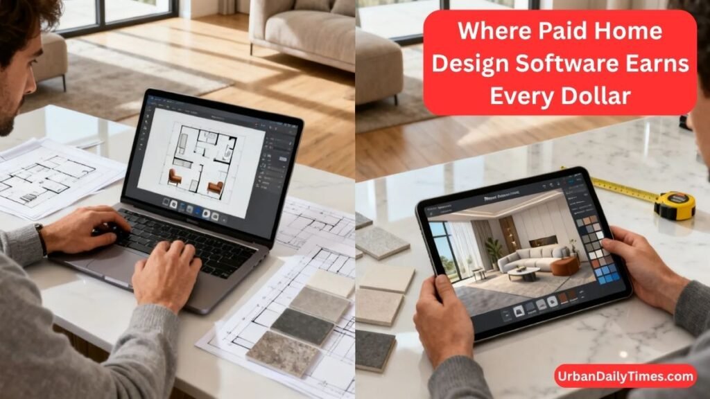 Free vs Paid Home Design Software: What Do You Need?: Choose based on project risk, output quality, collaboration, asset access, export needs, and how often you will use the software. 2 Where Paid Home Design Software Earns Every Dollar