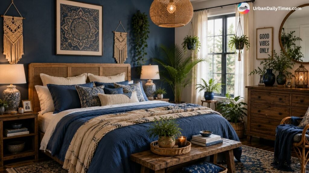 The 15 Most Beautiful Master Bedrooms on Pinterest 11 15 Most Beautiful Master Bedrooms on Pinterest 10 Bohemian Blues
