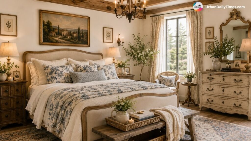 The 15 Most Beautiful Master Bedrooms on Pinterest 12 15 Most Beautiful Master Bedrooms on Pinterest 11 European Country