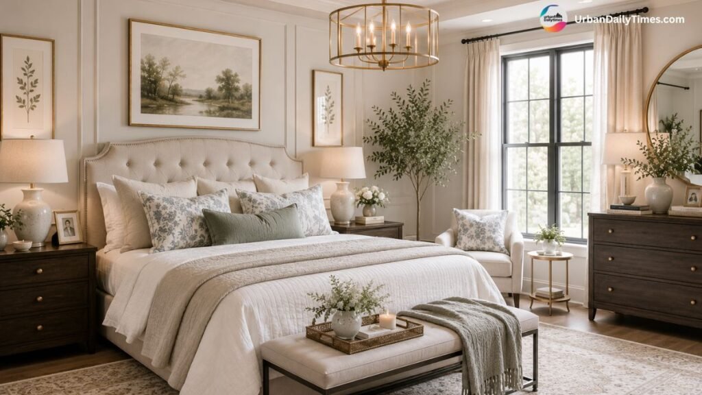 The 15 Most Beautiful Master Bedrooms on Pinterest 13 15 Most Beautiful Master Bedrooms on Pinterest 12 Transitional Chic