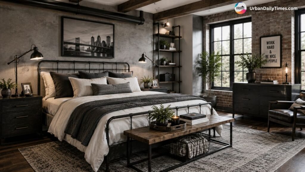 The 15 Most Beautiful Master Bedrooms on Pinterest 10 15 Most Beautiful Master Bedrooms on Pinterest 9 Modern Industrial
