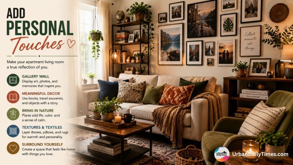 Apartment Living Room Ideas: Transform Your Space into a Stylish Haven 4 Apartment Living Room Ideas Add Personal Touches