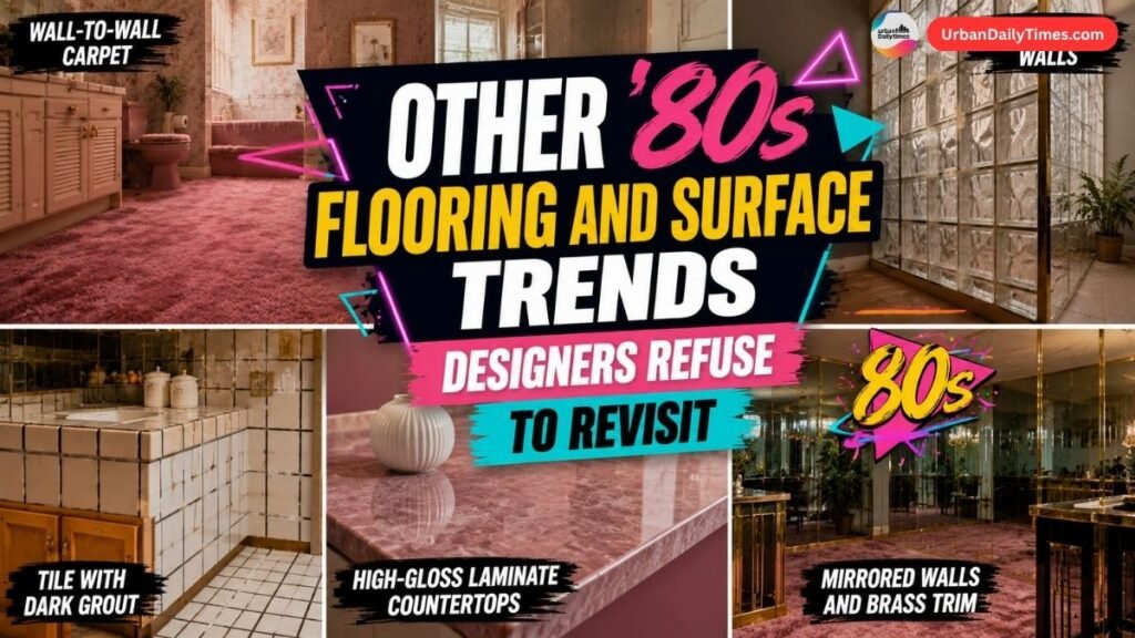 The Biggest 1980s Trend Designers Hope Never Comes Back 4 Biggest 1980s Trend Designers Other 80s Flooring and Surface Trends Designers Refuse to Revisit