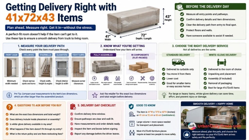 41x72x43: The Dimensions That Define Your Space And Why They Actually Matter 10 Getting Delivery Right with 41x72x43 Items