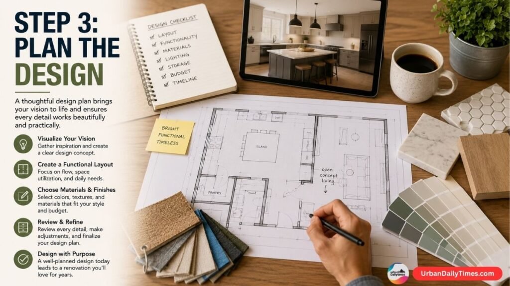 House Renovation Guide: How to Plan and Prepare 5 Step 3 Plan the Design House Renovation Guide