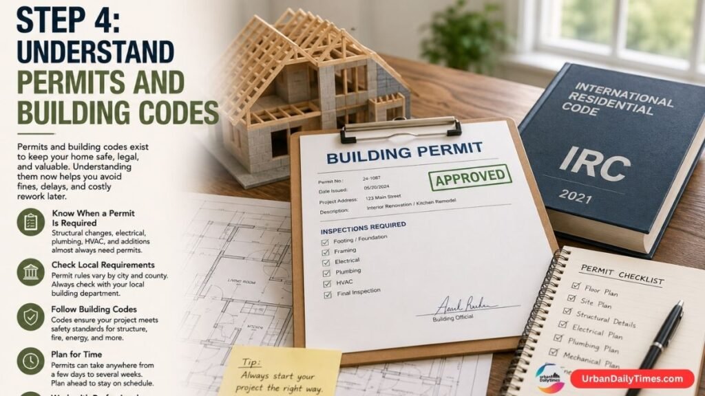 House Renovation Guide: How to Plan and Prepare 6 Step 4 Understand Permits and Building Codes House Renovation Guide