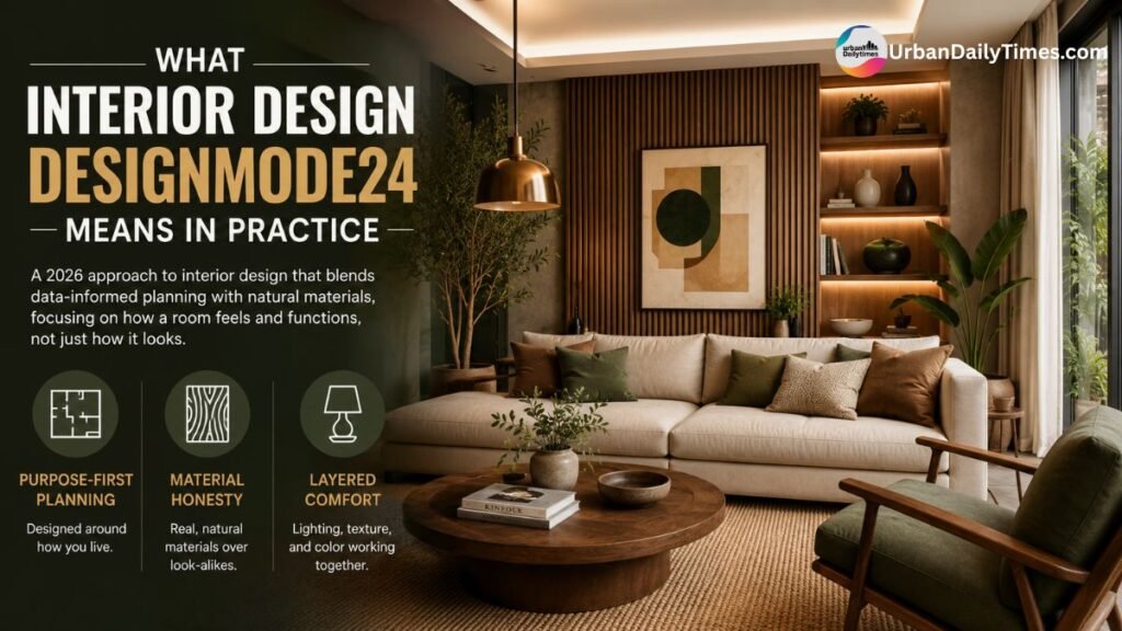 Interior Design DesignMode24: 15 Modern Ideas to Transform Your Home in 2026 2 What Interior Design DesignMode24 Means in Practice