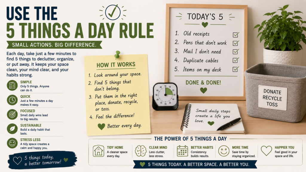 46 Cleaning and Organizing Hacks to Conquer Clutter 14 image 14