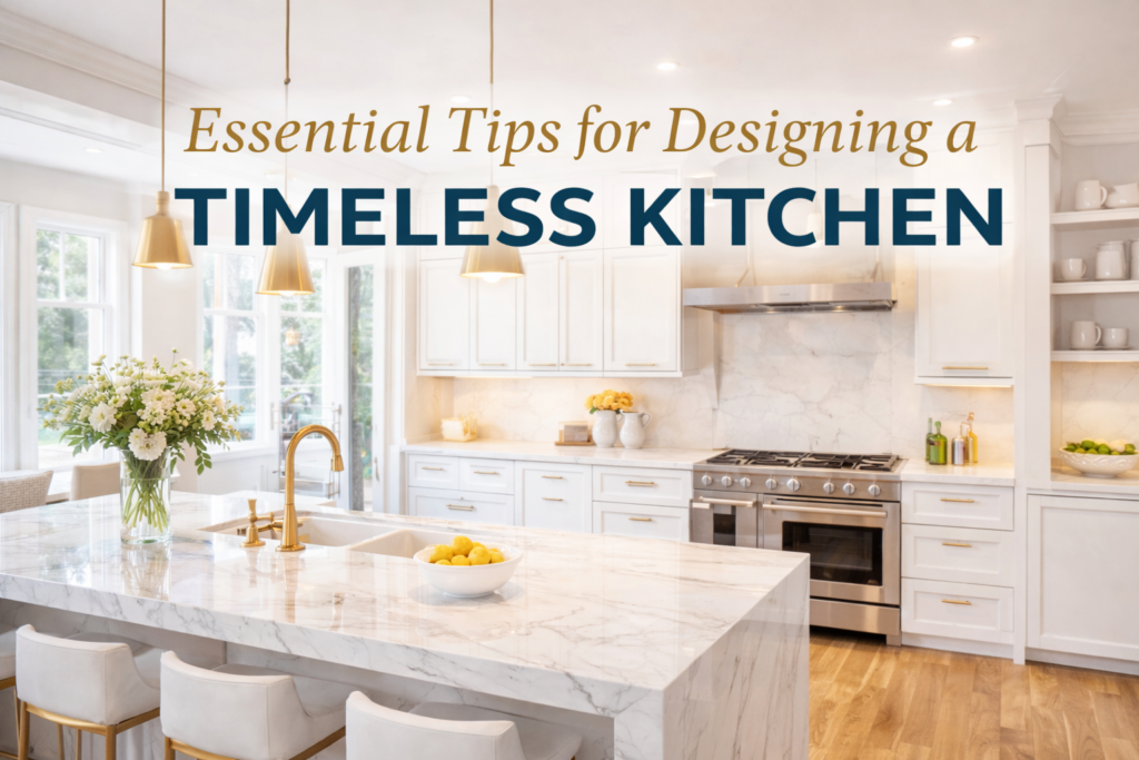 Essential Tips for Designing a Timeless Kitchen
