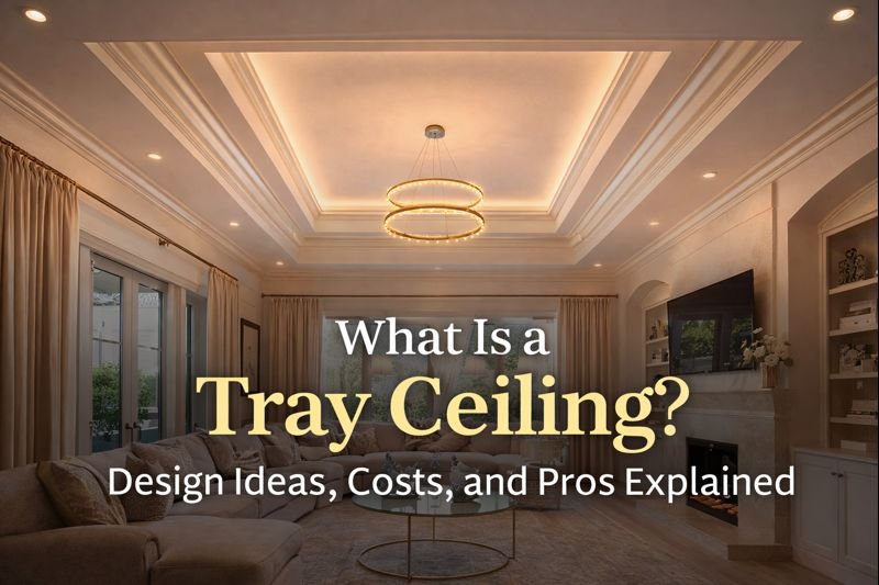What Is a Tray Ceiling? Design Ideas, Costs, and Pros Explained