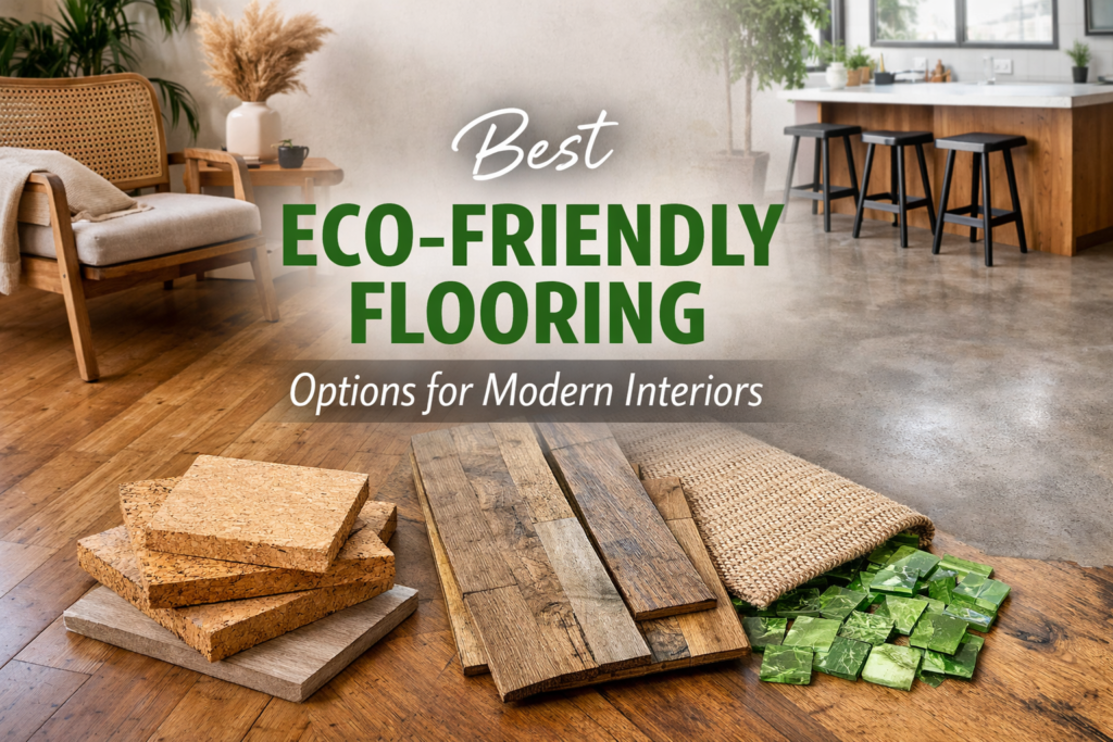 Best Eco-Friendly Flooring Options for Modern Interiors