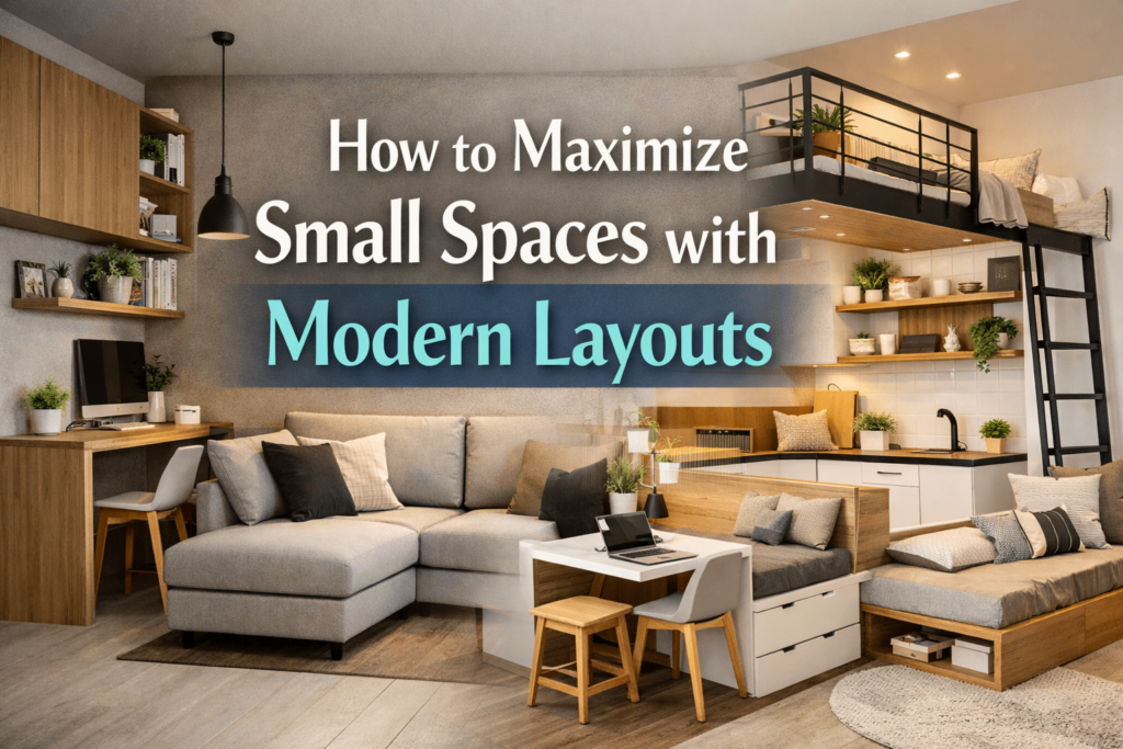 How to Maximize Small Spaces with Modern Layouts