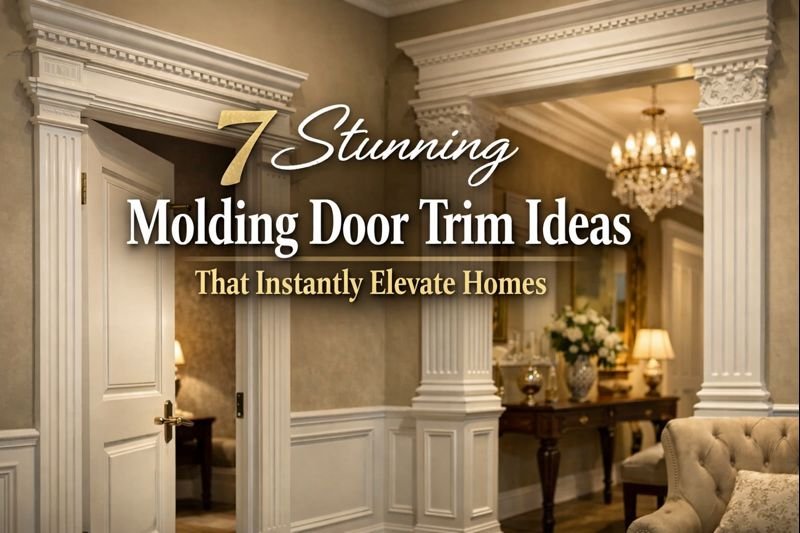 7 Stunning Molding Door Trim Ideas That Instantly Elevate Homes