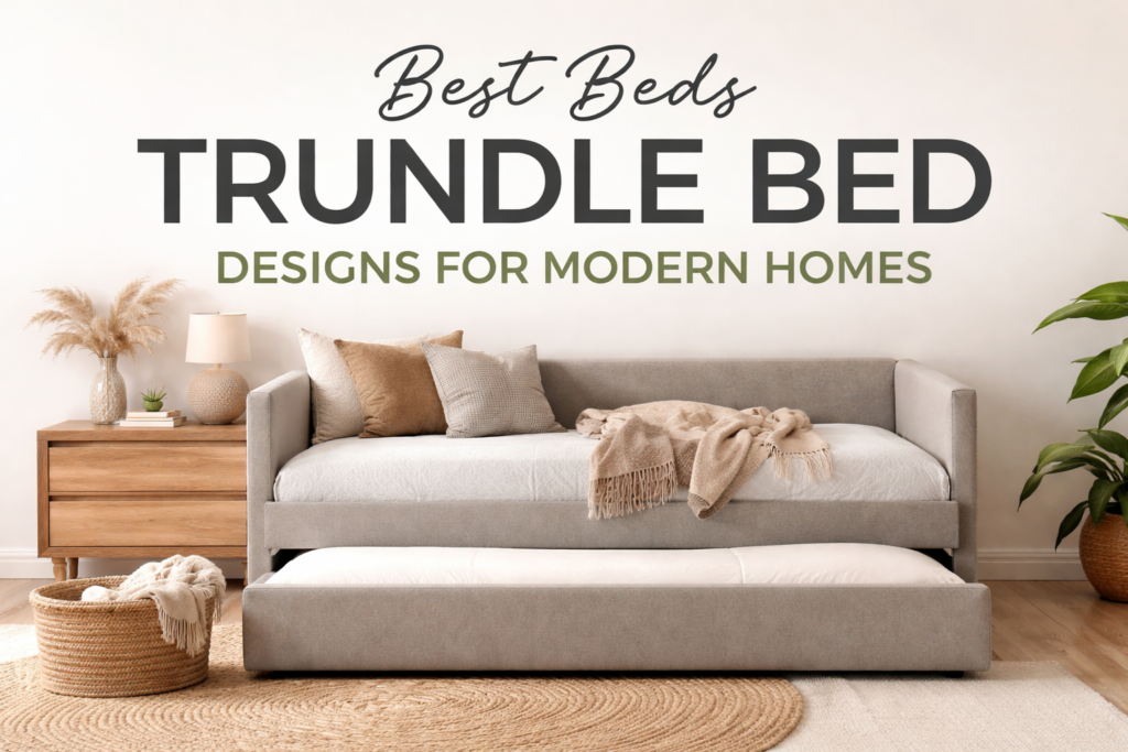 Best Beds Trundle Bed Designs for Modern Homes