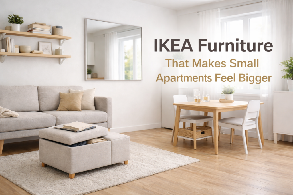 IKEA Furniture That Makes Small Apartments Feel Bigger