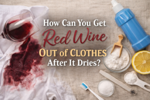 How Can You Get Red Wine Out of Clothes After It Dries?