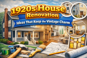1920s House Renovation Ideas That Keep the Vintage Charm