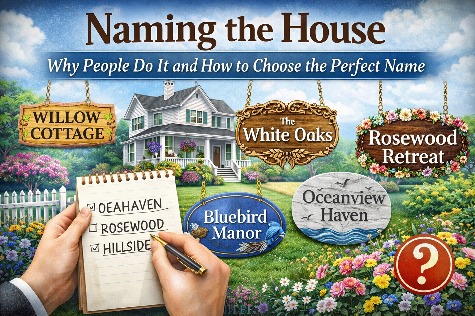 Naming the House: Why People Do It and How to Choose the Perfect Name