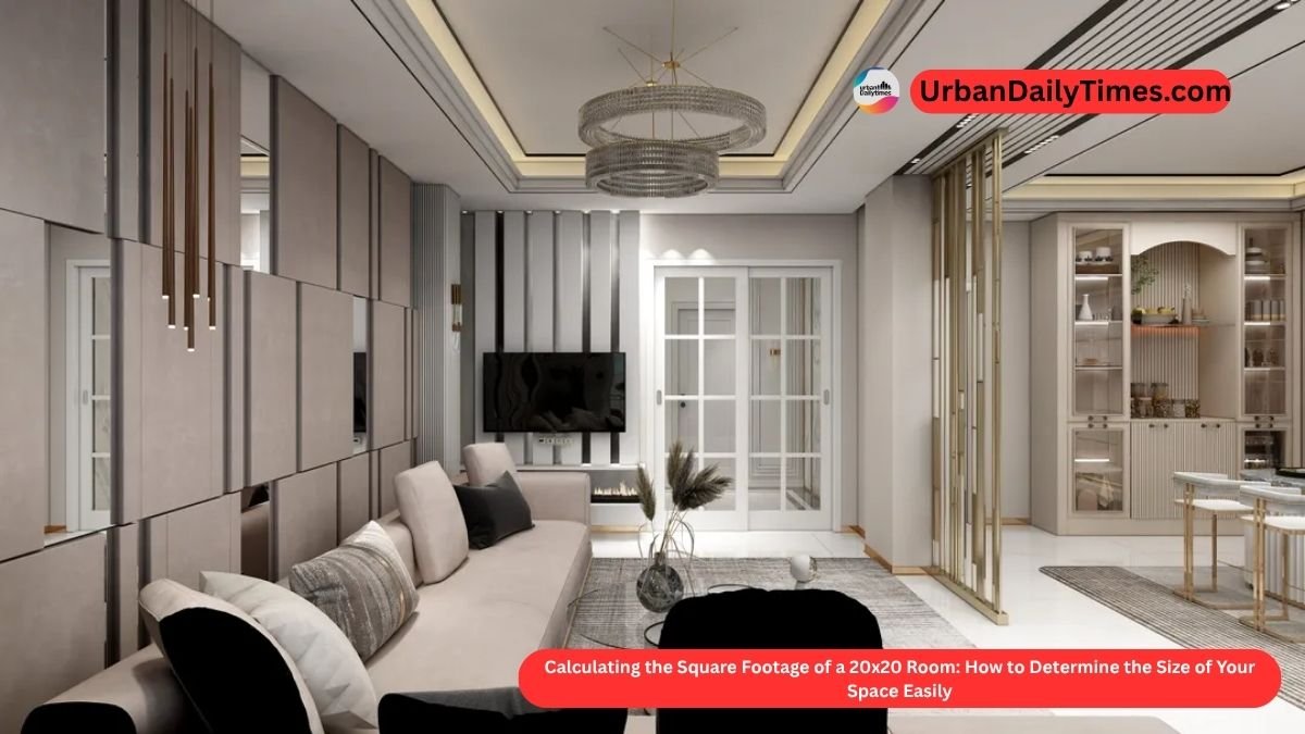 Calculating the Square Footage of a 20x20 Room: How to Determine the Size of Your Space Easily