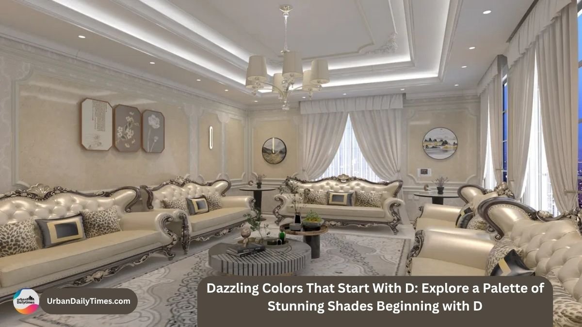 Dazzling Colors That Start With D: Explore a Palette of Stunning Shades Beginning with D