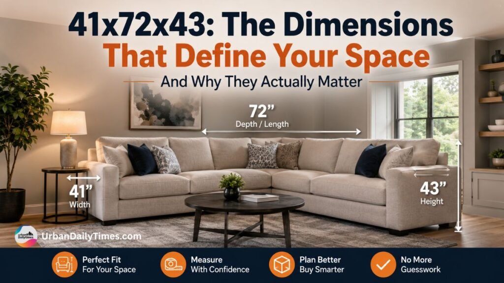 41x72x43: The Dimensions That Define Your Space And Why They Actually Matter