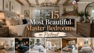 The 15 Most Beautiful Master Bedrooms on Pinterest